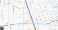 a map showing the location of a business